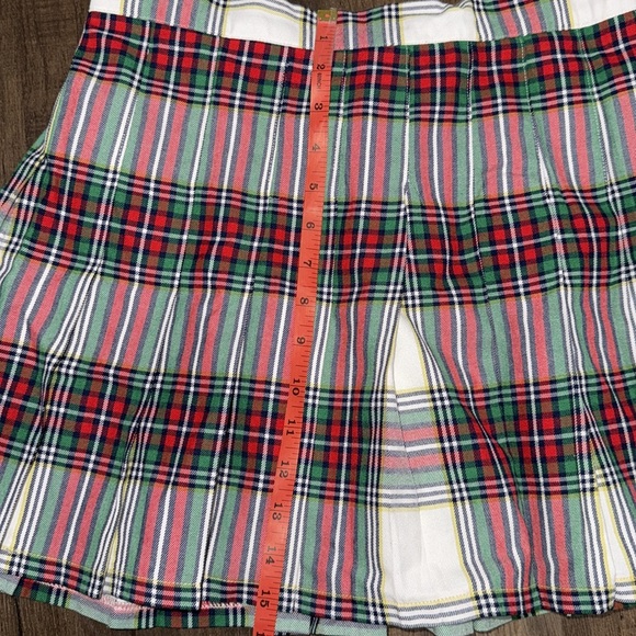 NWOT American Eagle Outfitters Plaid Skater School Girl Style Mini Skirt - Picture 9 of 9